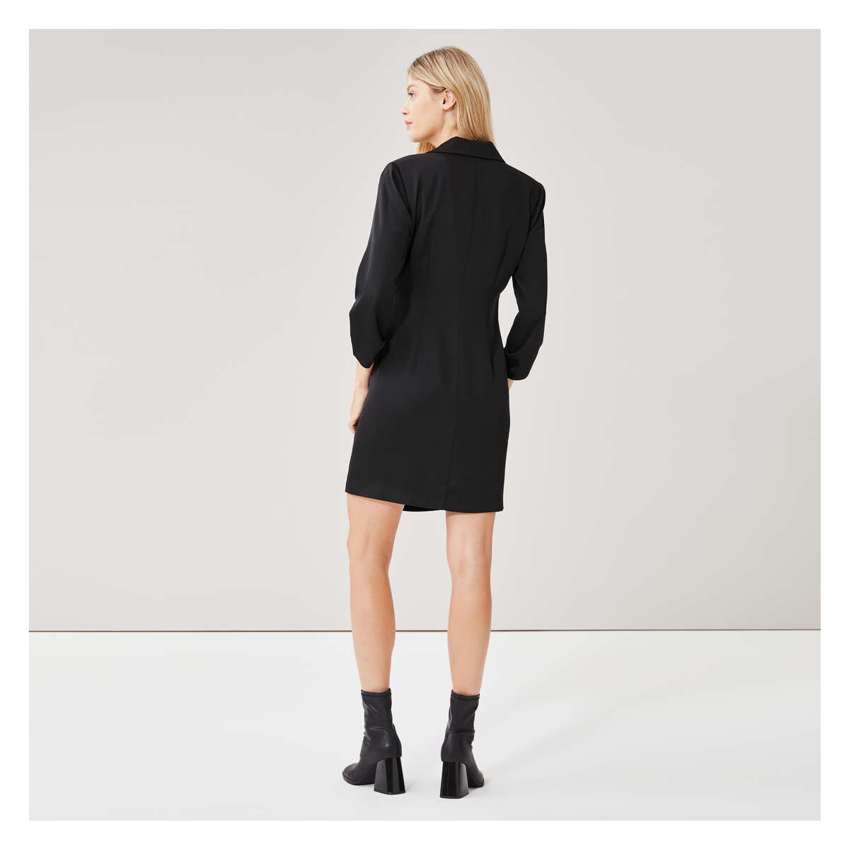 Wrap Dress in JF Black from Joe Fresh